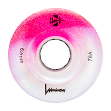 Load image into Gallery viewer, LUMINOUS Quad Wheels 62mm/78a (4 pack)
