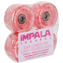 Load image into Gallery viewer, Impala Rollerskates Light Up Wheel - 4 pack
