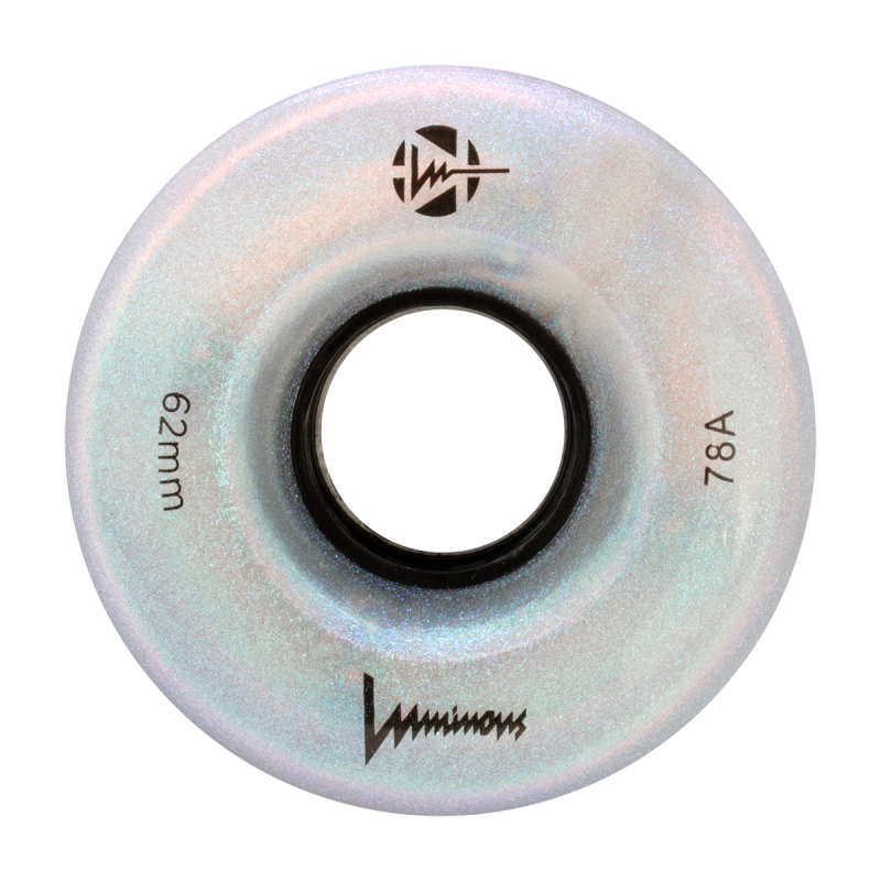 LUMINOUS Quad Wheels 62mm/78a (4 pack)