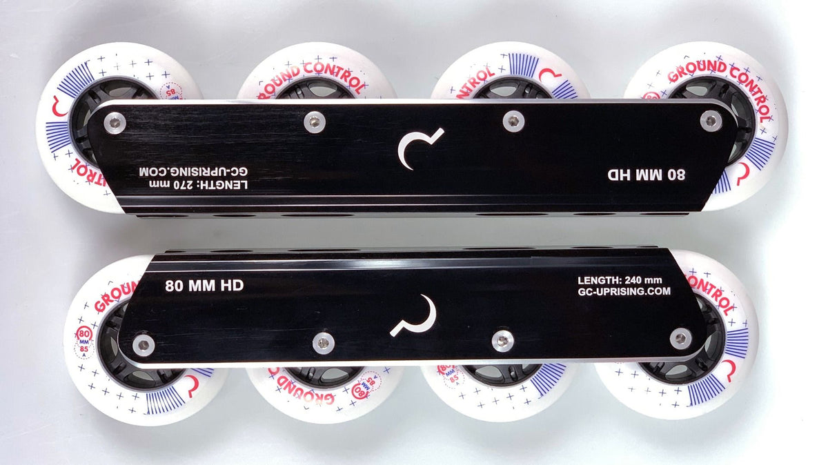 Ground Control HD 80mm Frames w/ Wheels Nellden Music, Skates & Sports