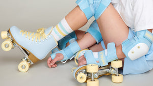 Impala Rollerskates - Sky Blue/Yellow